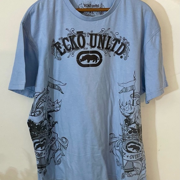 Y2K Ecko Unltd Graphic Tshirt - Picture 1 of 4